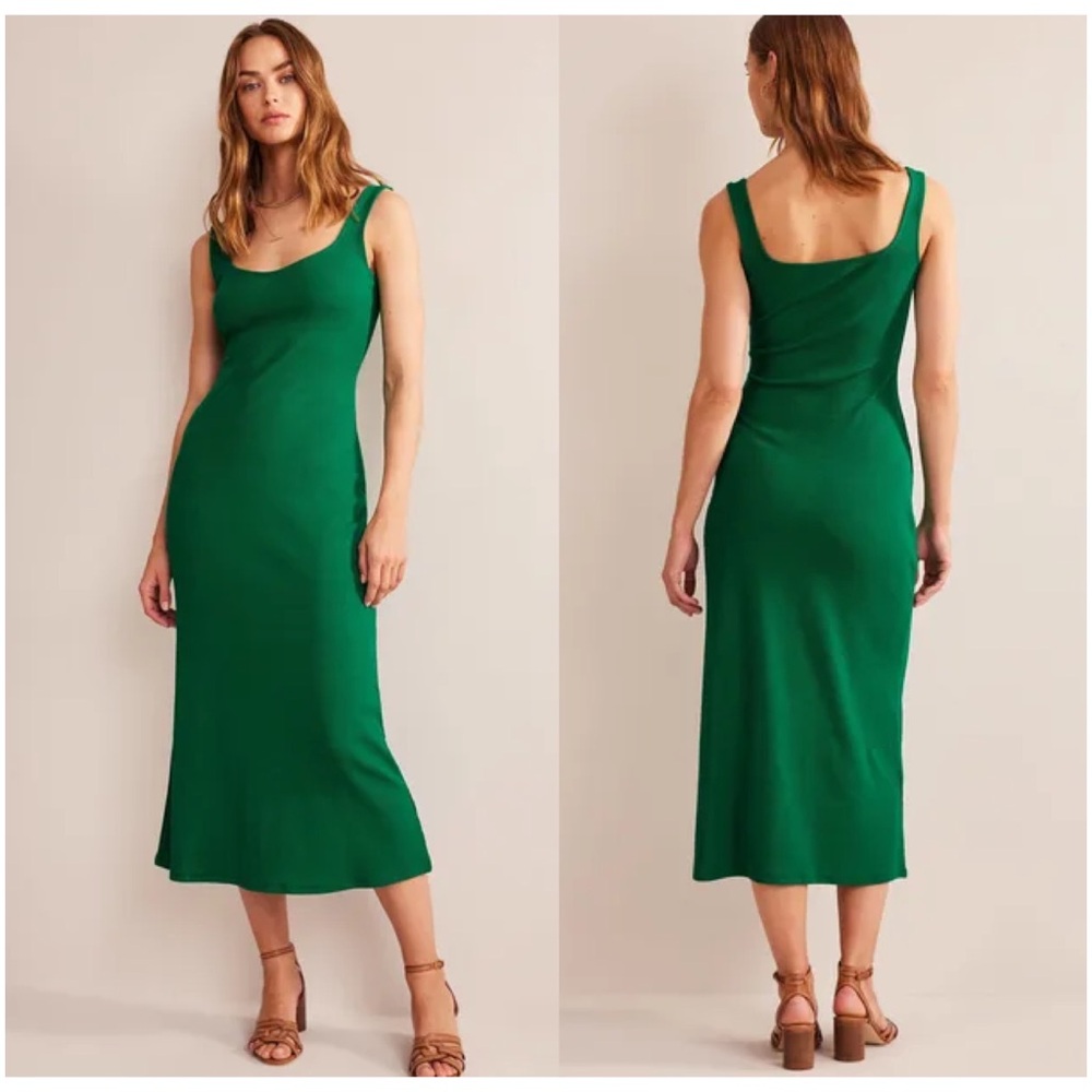 Boden Green Maxi Dress